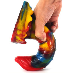 F*CK MY COLOR Gode Lizard 20 x 5cm Multicolore